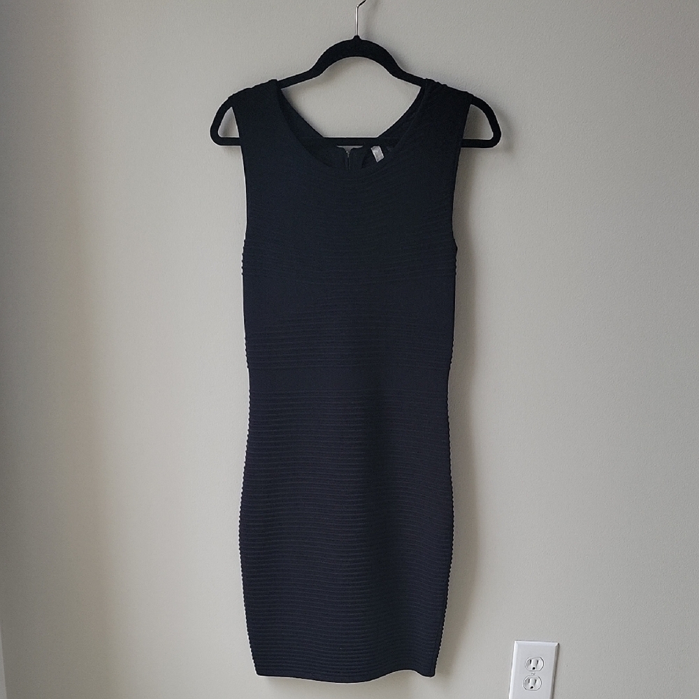 Miilla Bodycon Sleeveless Black Dress Women Size Small‎